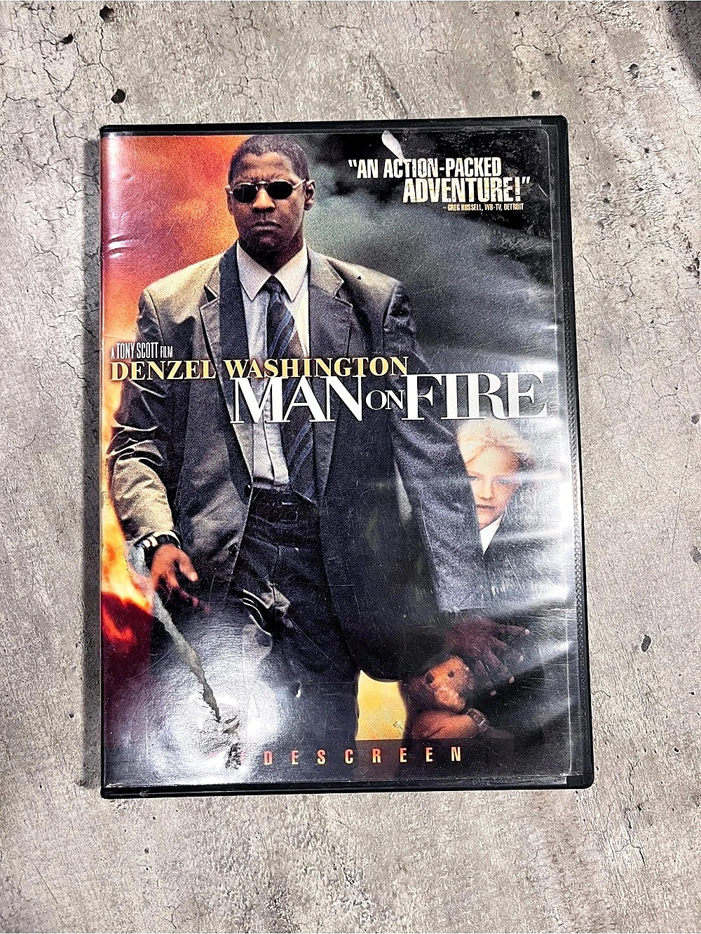 20th Century Fox Man on Fire DVD Movie